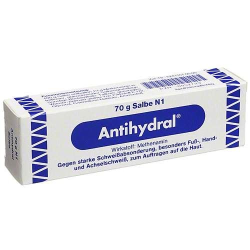 Antihydral 70g Produtos de hiperidrose.